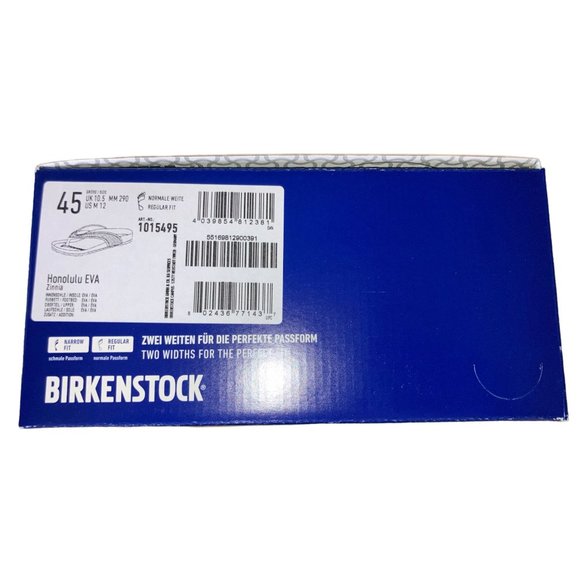 Authentic Birkenstock Men's Zinnia Honolulu Sandals Size 12 - Picture 5 of 5